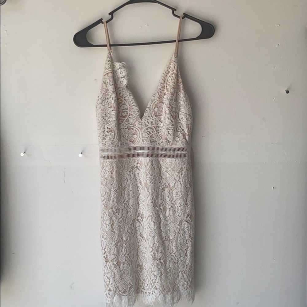 Revolve white dress